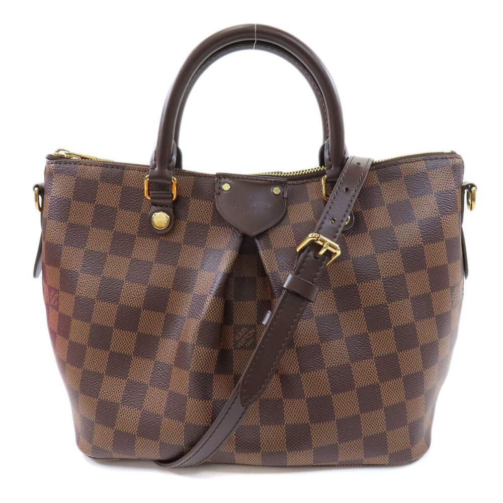 Louis Vuitton Sienna PM Damier Ebene Handbag Damier Canvas